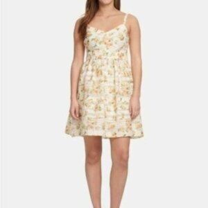 NWT Kensie Floral Print Fit & Flare Dress